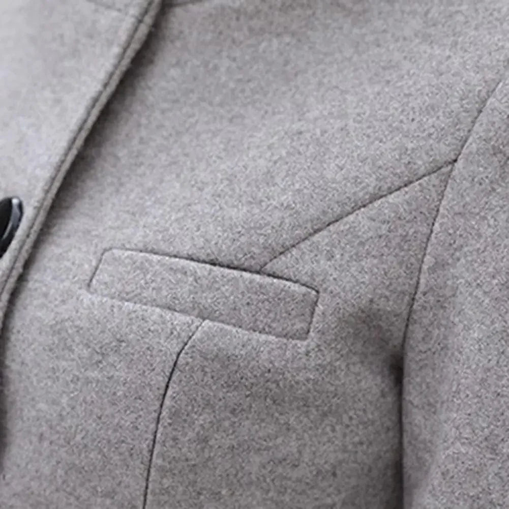 ABBY - Einreihiger Trenchcoat mit Taschen