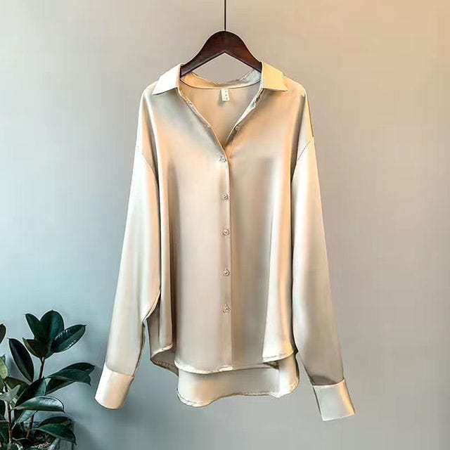 Addie - Damenhemd Satin