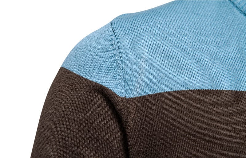 ALBERT - Halbhochkragen-Casual-Pullover