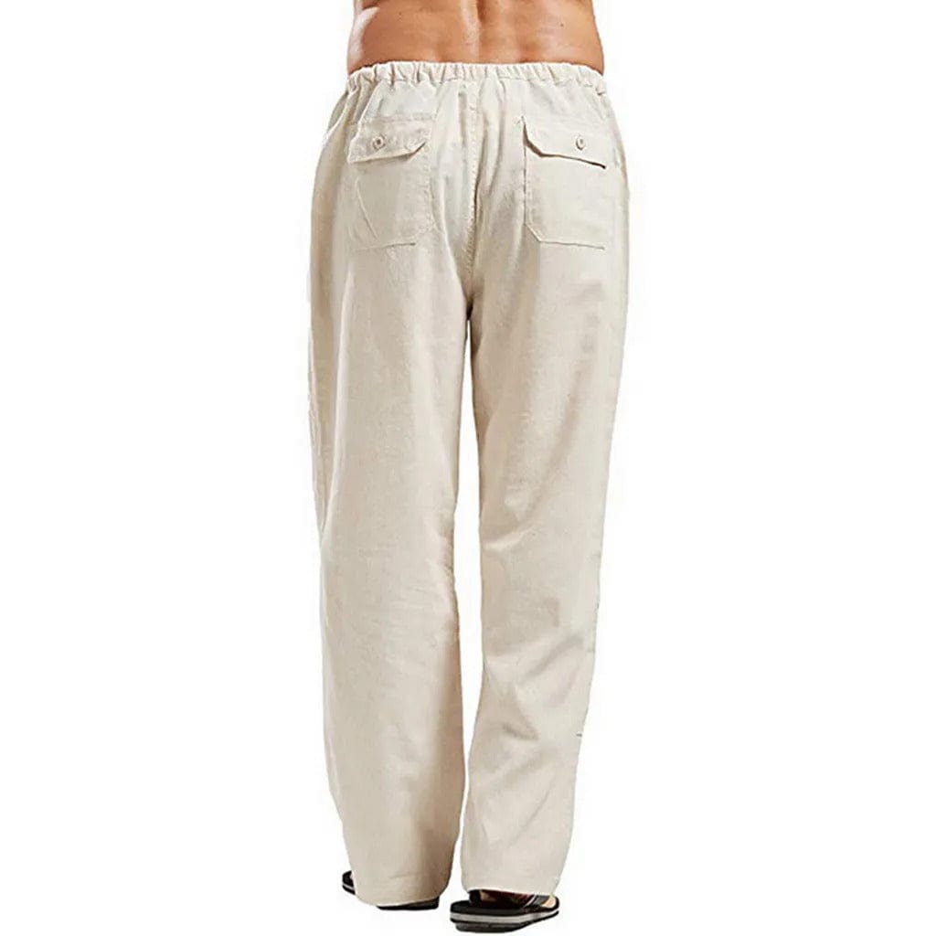 ALESIO - Gerade Freizeithose mit mehreren Taschen