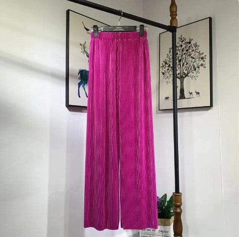 ANGELICA - Lässige Hose mit geradem, weitem Bein