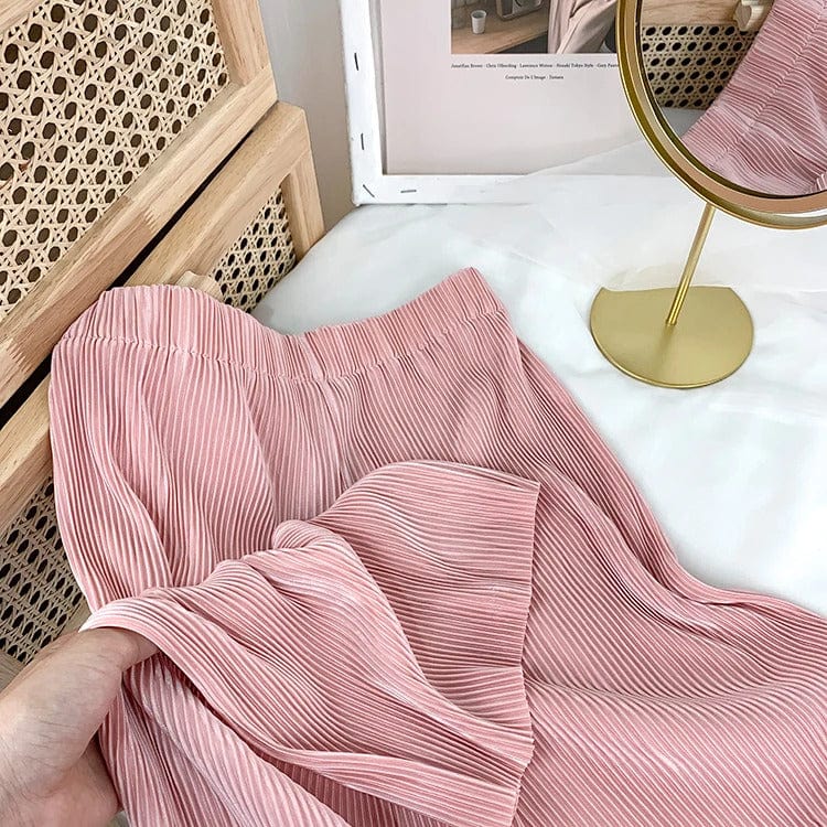 ANGELICA - Lässige Hose mit geradem, weitem Bein