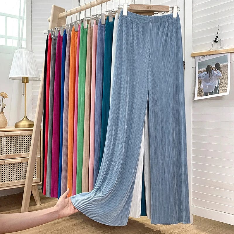 ANGELICA - Lässige Hose mit geradem, weitem Bein