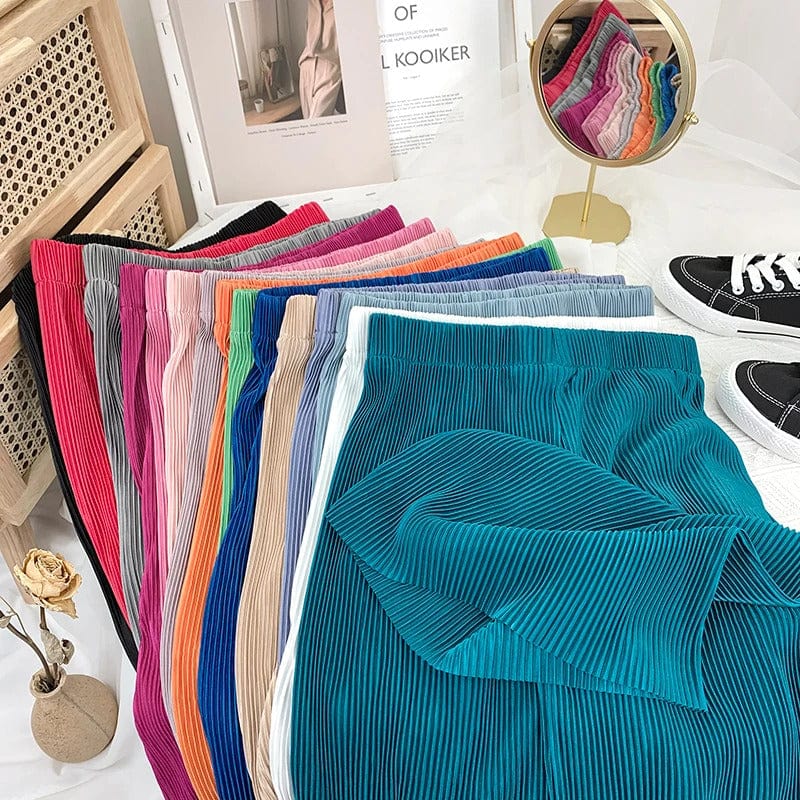 ANGELICA - Lässige Hose mit geradem, weitem Bein