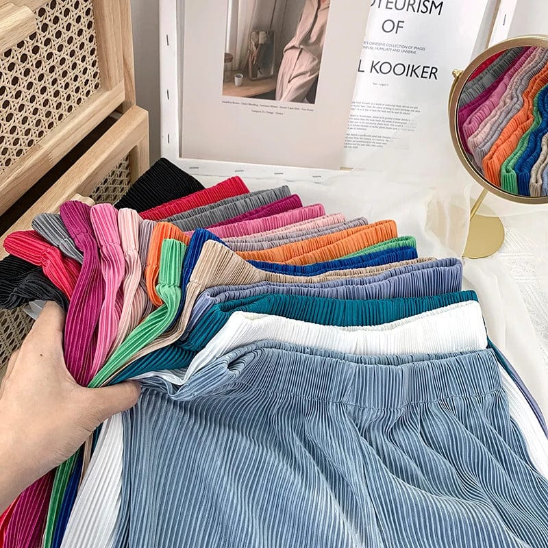 ANGELICA - Lässige Hose mit geradem, weitem Bein