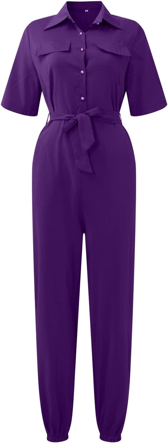 ANGELIQUE - Einfacher Sommer-Jumpsuit