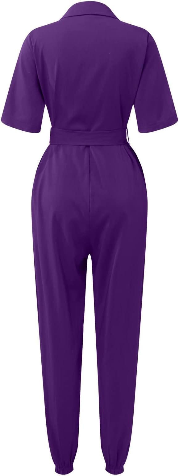 ANGELIQUE - Einfacher Sommer-Jumpsuit