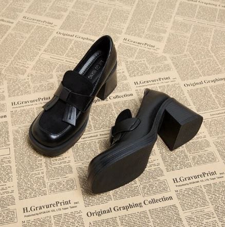 Anita - Klobige Lederschuhe