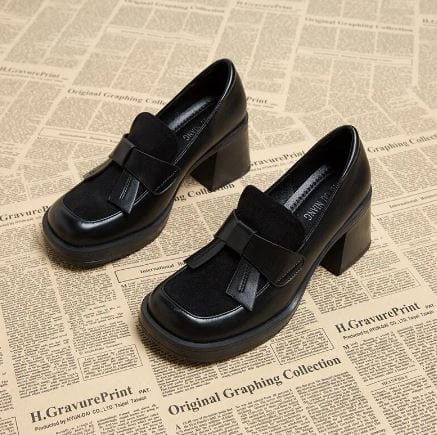 Anita - Klobige Lederschuhe