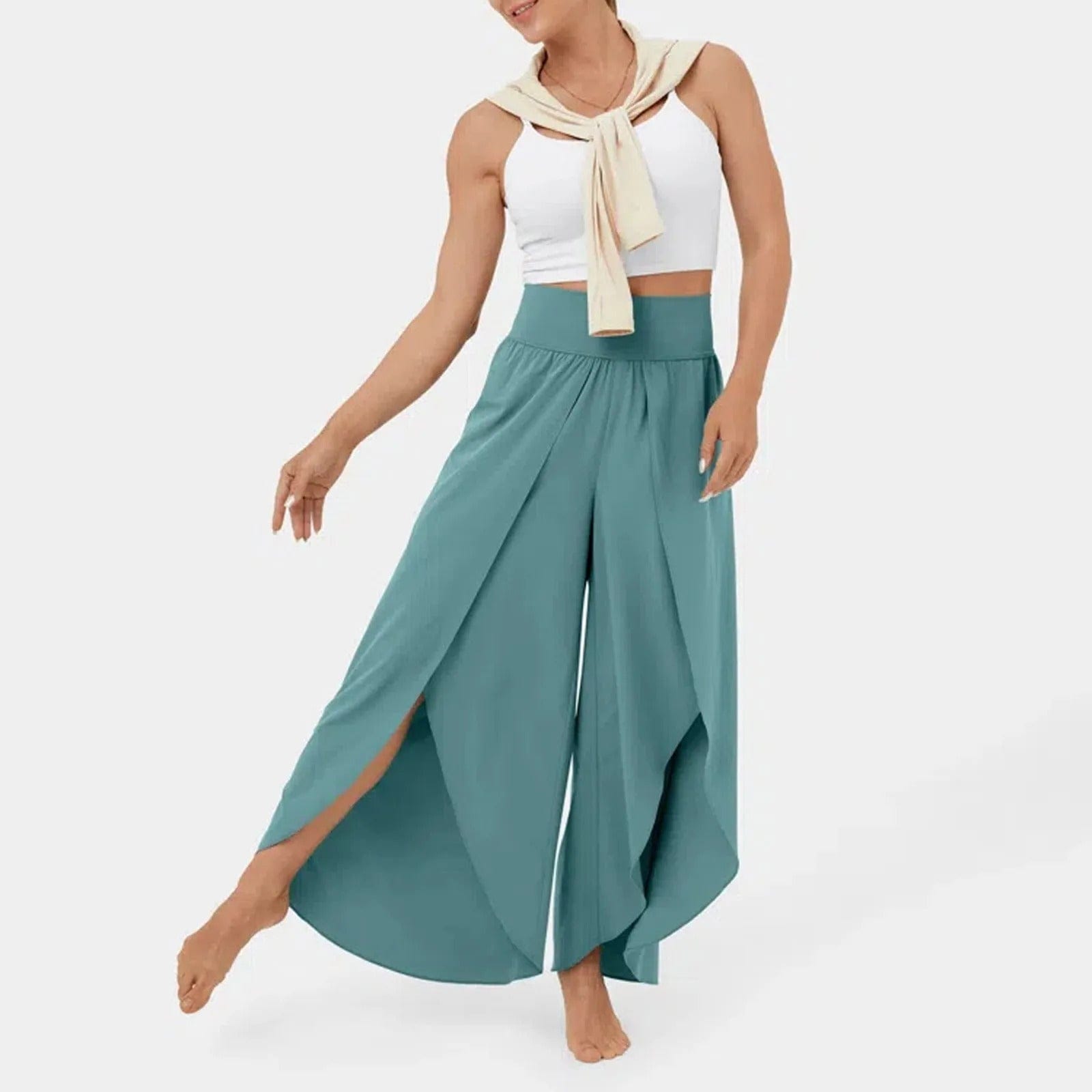 ANNITA - Mode-Schlitzhosen