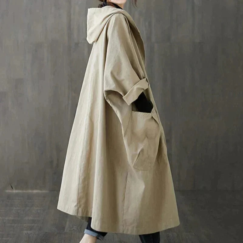 Aver - Übergroßer Trenchcoat