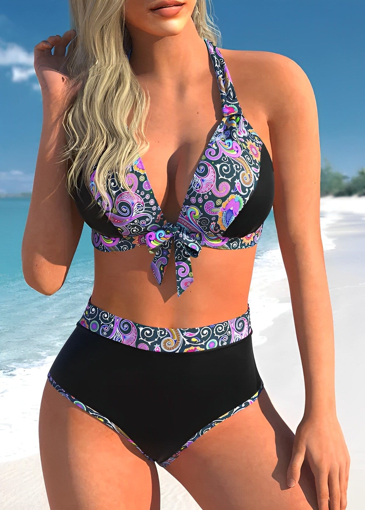 Beau Ami® - Bikini mit Mandala-Druck