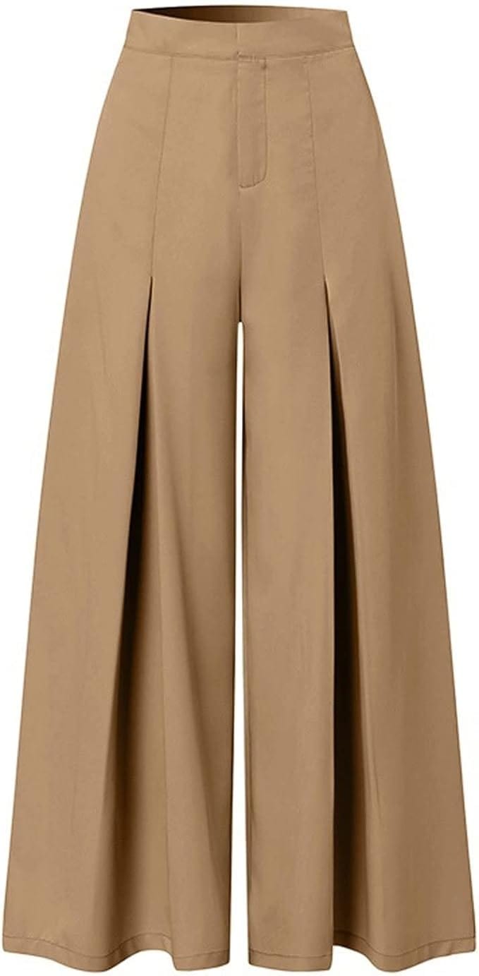 CASSANDRA - Mit Knöpfen Versehene Weitbeinige Hose