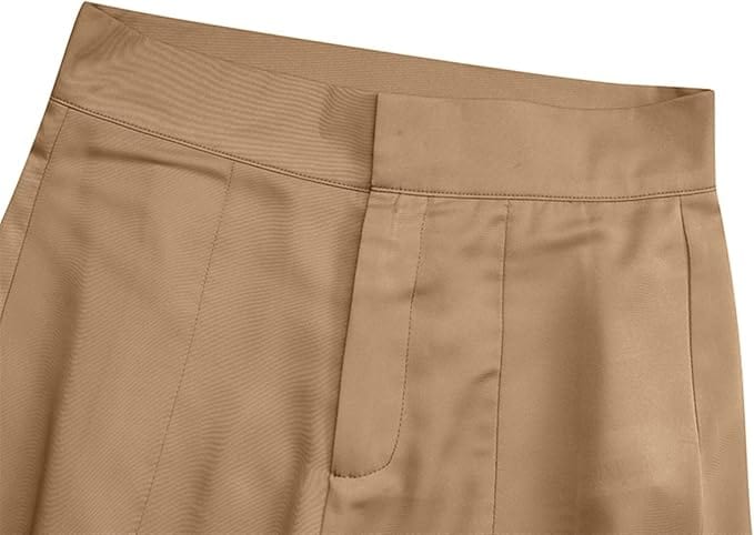 CASSANDRA - Mit Knöpfen Versehene Weitbeinige Hose