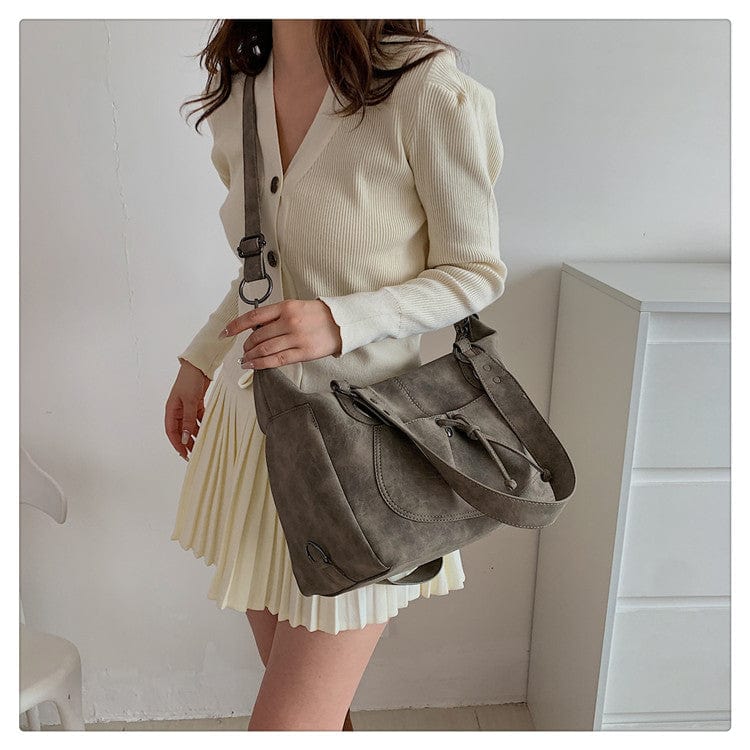 CLA - Vintage-Handtasche mit großer Kapazität 2024