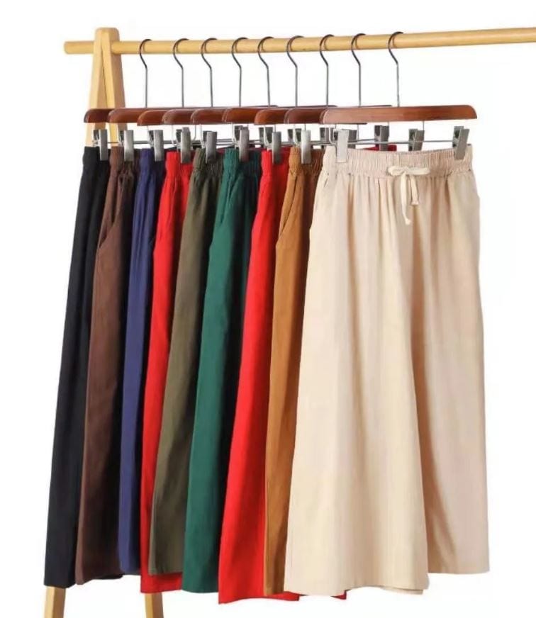 CLAIRE - Lässige weiche weite Baggy-Hose