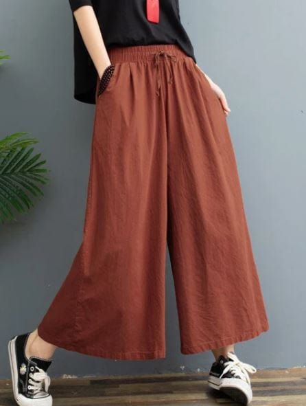 CLAIRE - Lässige weiche weite Baggy-Hose