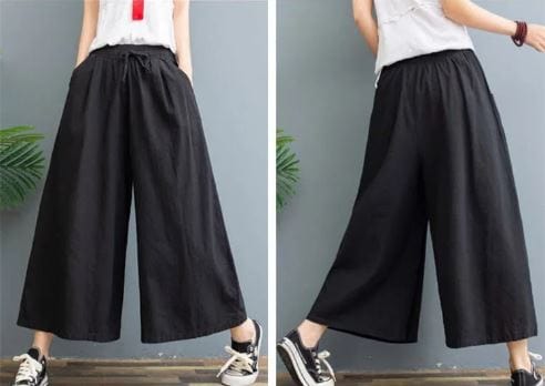 CLAIRE - Lässige weiche weite Baggy-Hose