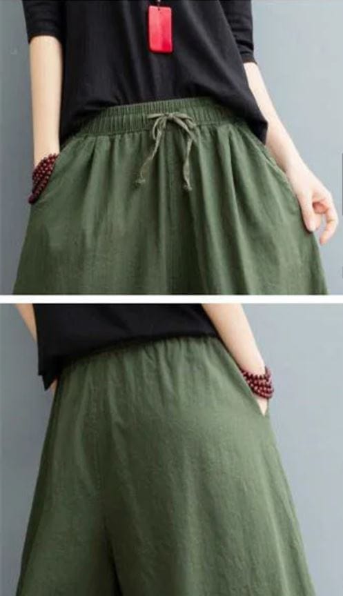 CLAIRE - Lässige weiche weite Baggy-Hose