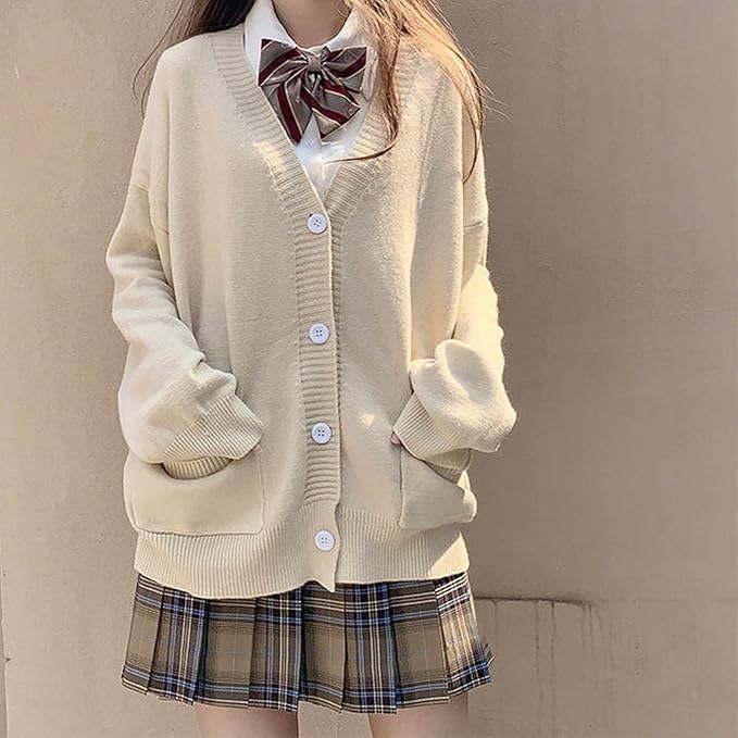 CLAUDINE - Japanischer Stil - Gestrickte Strickjacke 2024