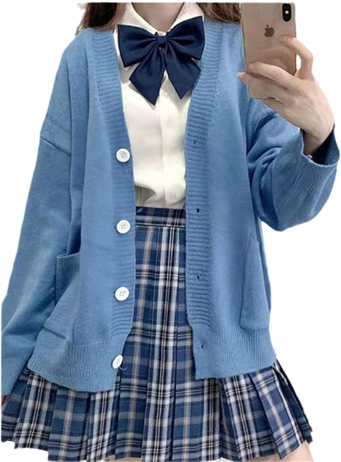 CLAUDINE - Japanischer Stil - Gestrickte Strickjacke 2024