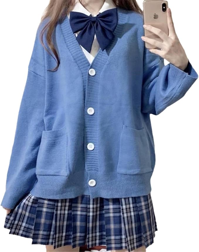 CLAUDINE - Japanischer Stil - Gestrickte Strickjacke 2024