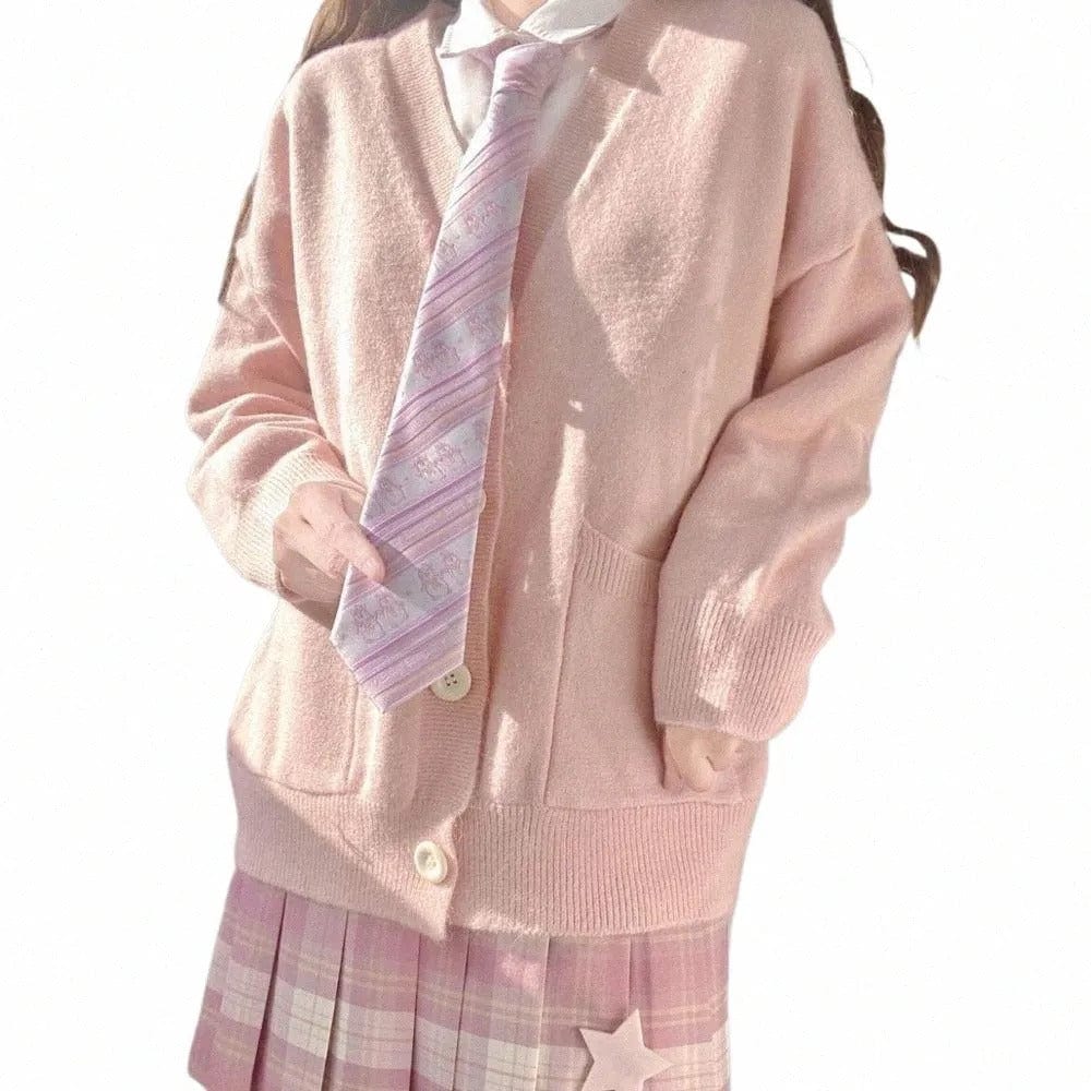 CLAUDINE - Japanischer Stil - Gestrickte Strickjacke 2024