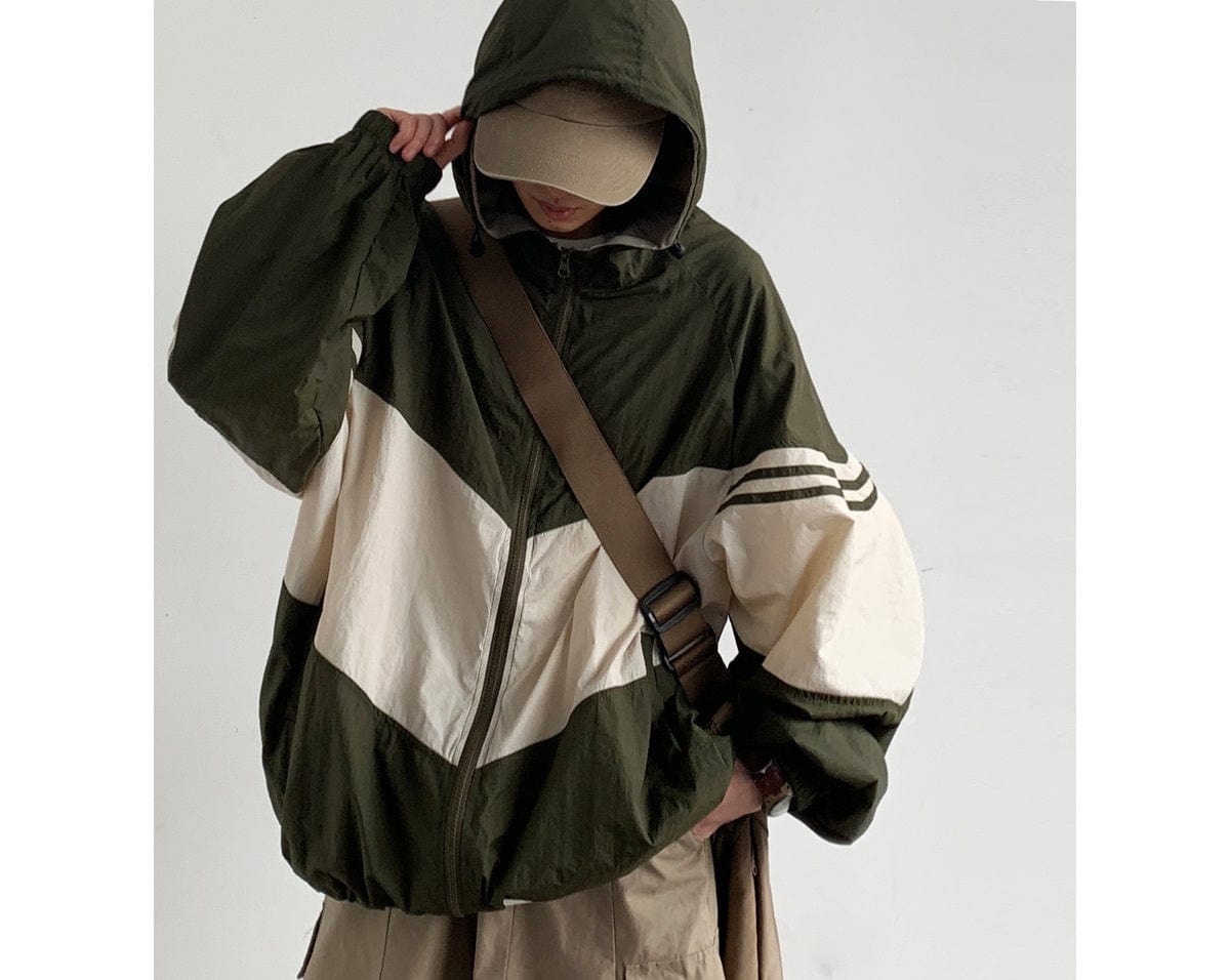 DANILO - Übergroße Vintage-Bomberjacke