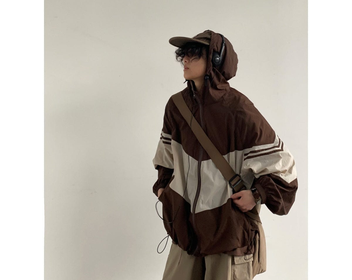 DANILO - Übergroße Vintage-Bomberjacke