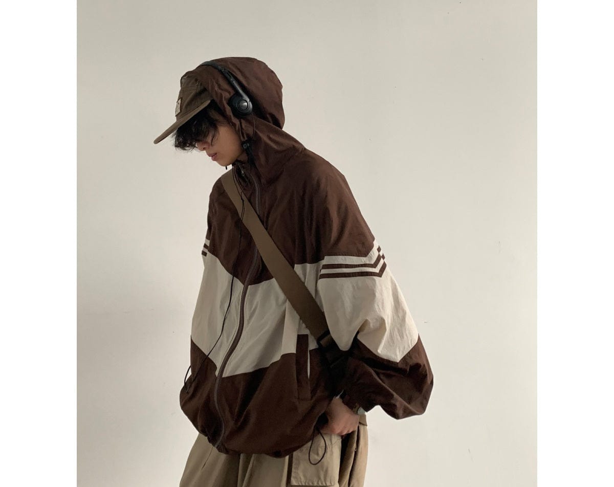 DANILO - Übergroße Vintage-Bomberjacke