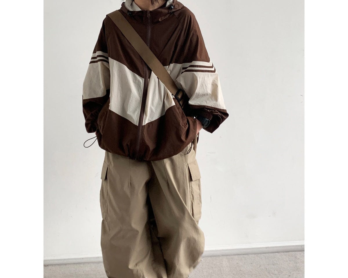 DANILO - Übergroße Vintage-Bomberjacke