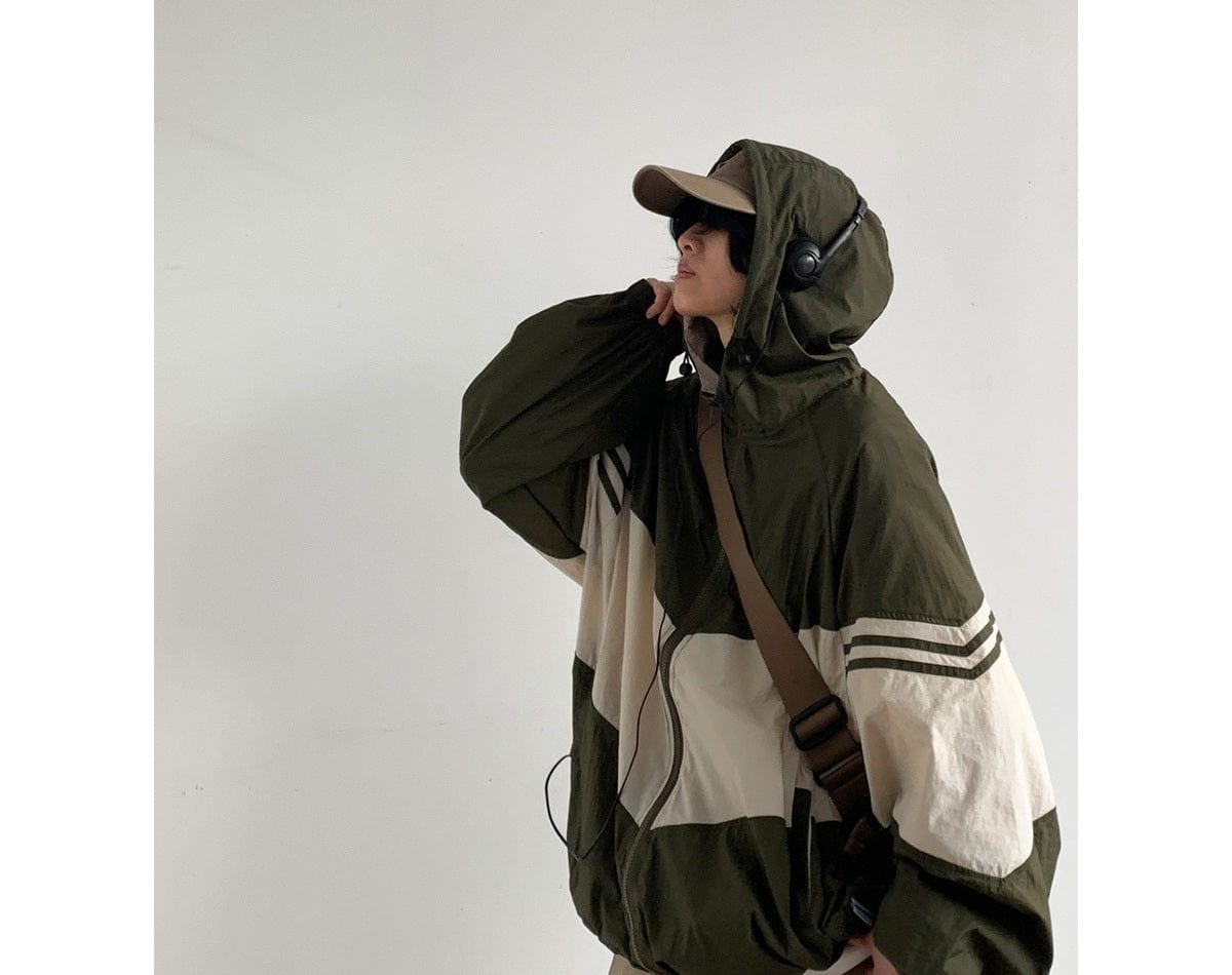 DANILO - Übergroße Vintage-Bomberjacke