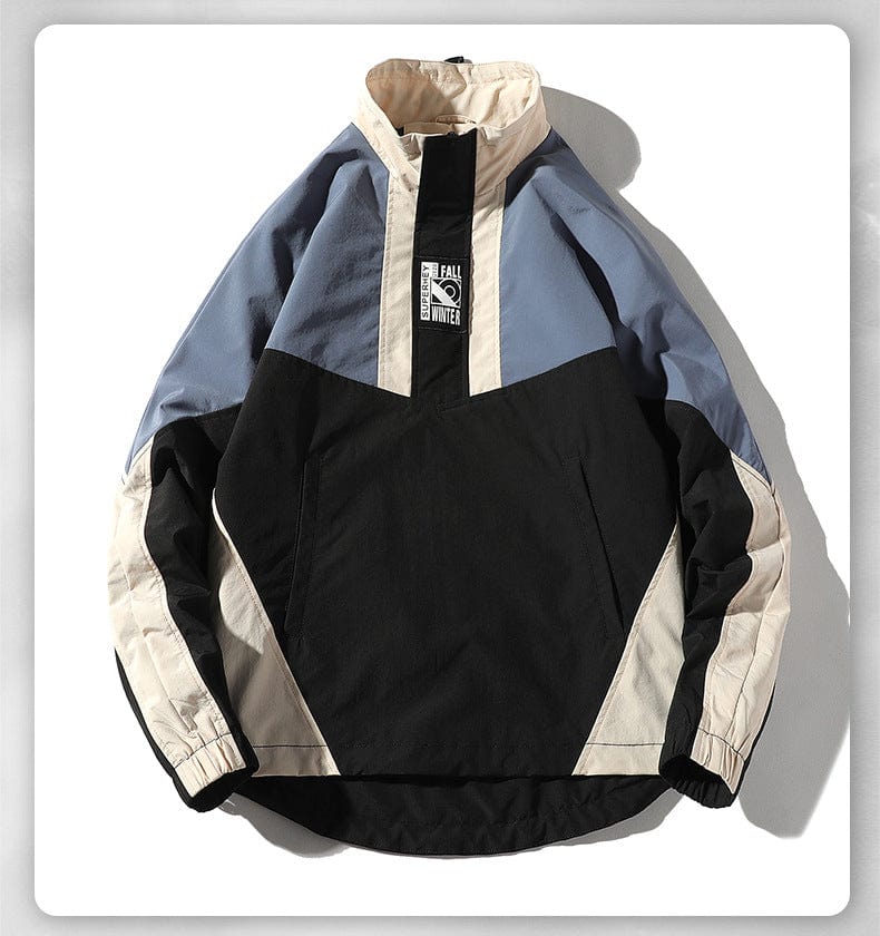 DENNIS - Retro-Farbiger Hip Hop Jacke