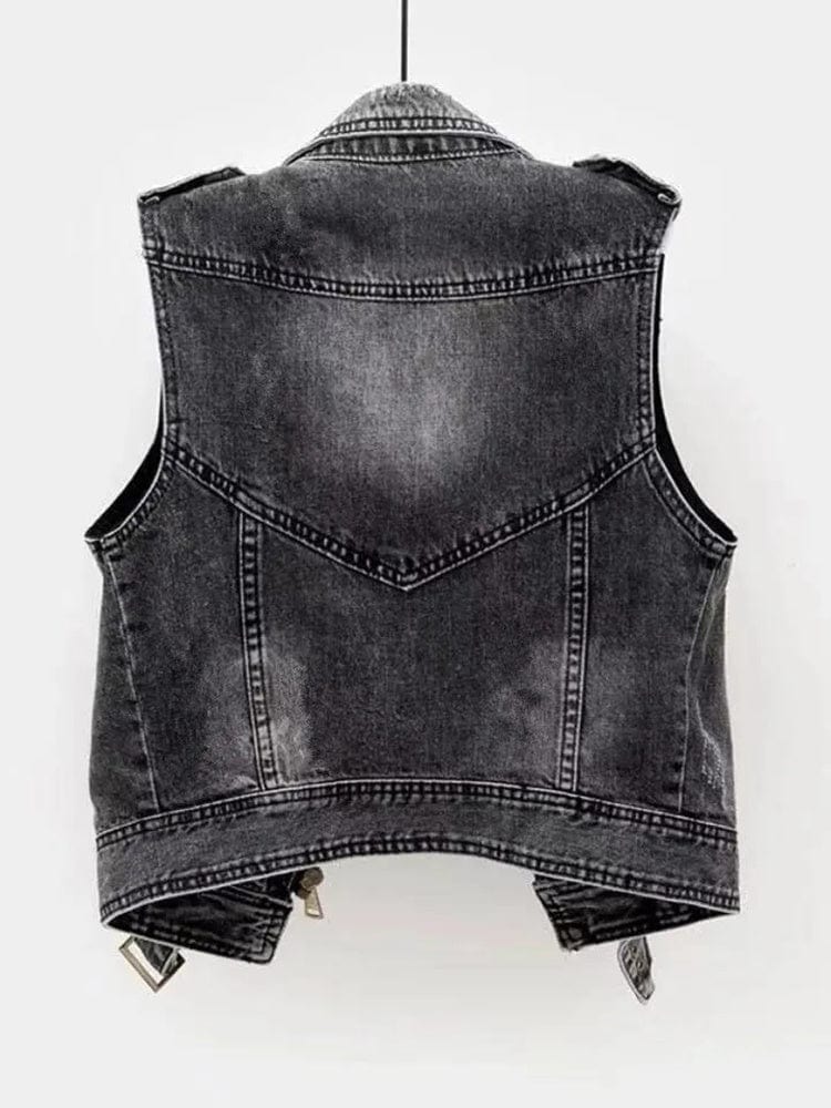 Dharla - Denim-Gilet für Frauen