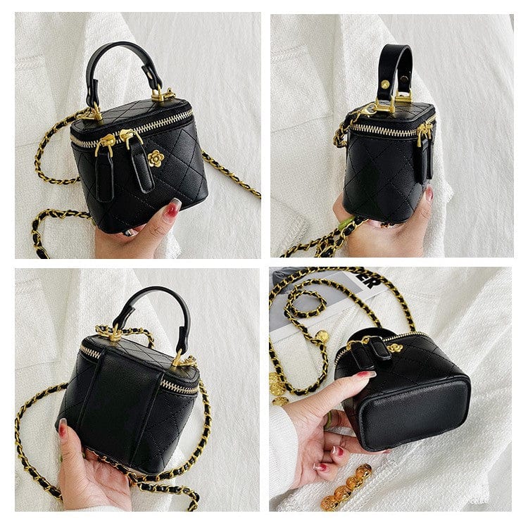 DORI - Mini-Schultertasche in Beutelform