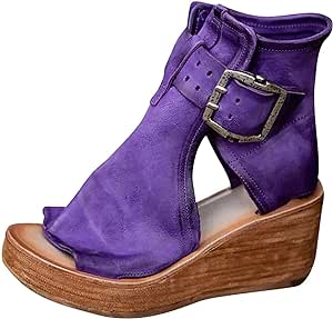 EDITH - Sandalenstiefel mit Schnallendesign