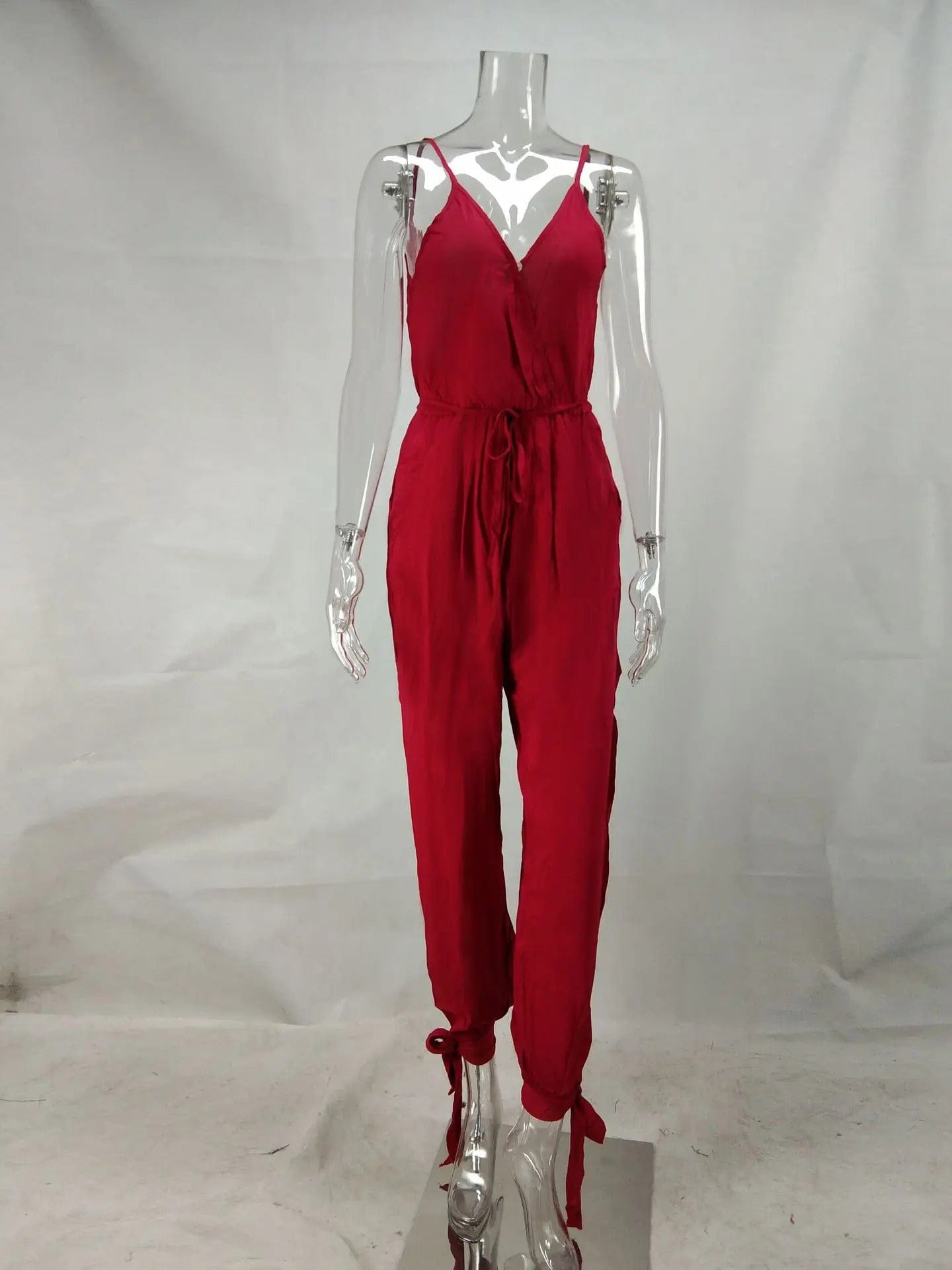ELISHA - Jumpsuit mit Blumenmuster und hoher Taille