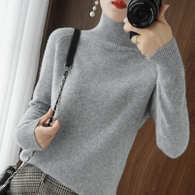 Elle&Vire® - Stylischer Rollkragenpullover
