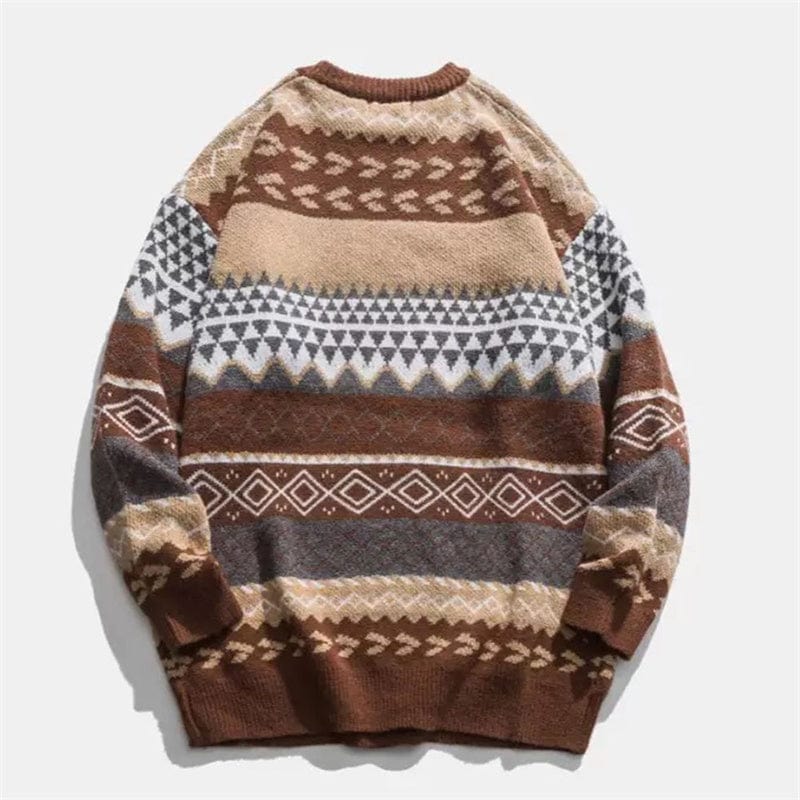 ERNEST - Retro-Lässiger Strickpullover 2024