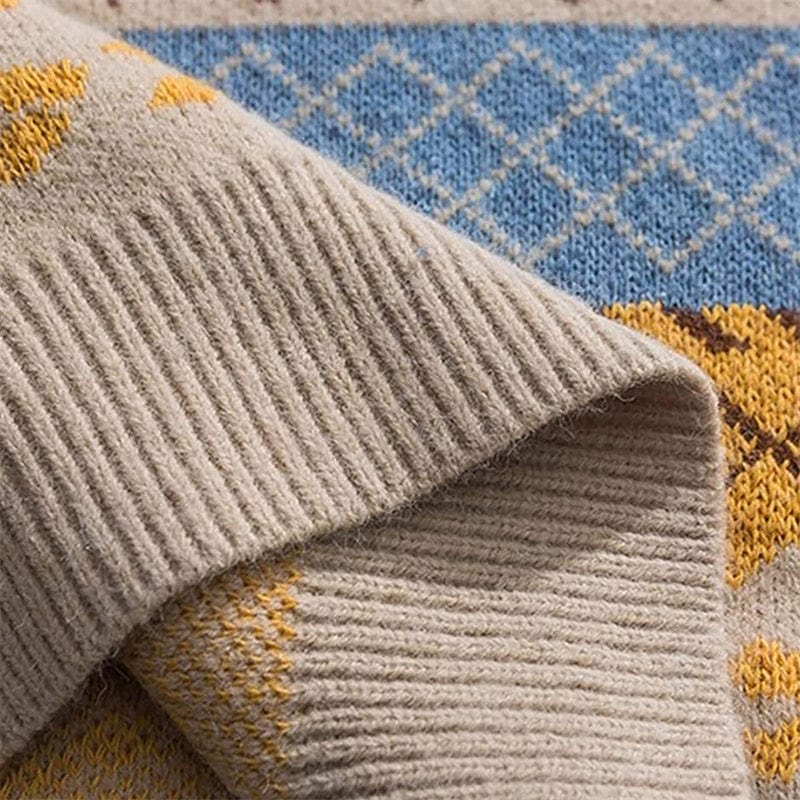 ERNEST - Retro-Lässiger Strickpullover 2024