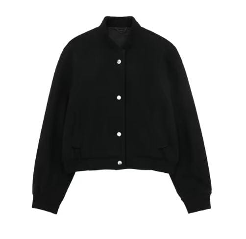 FRANCHESKA - Kurze Vintage-Bomberjacke