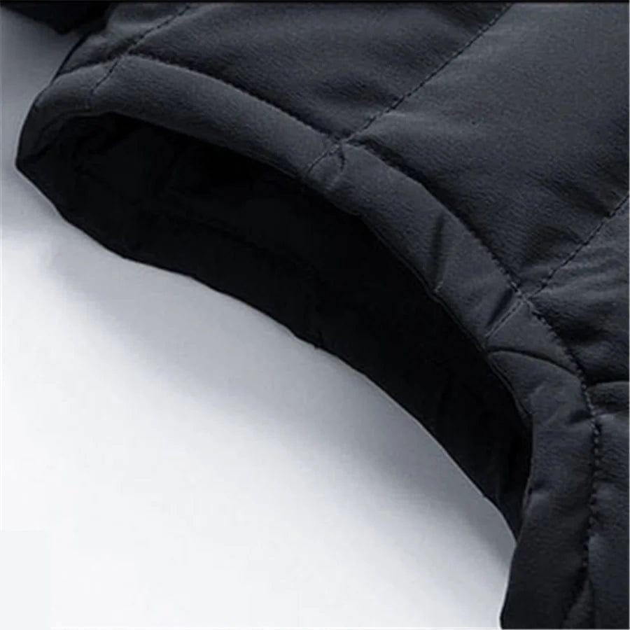 FRANCISCO - Winterweste mit Kapuze