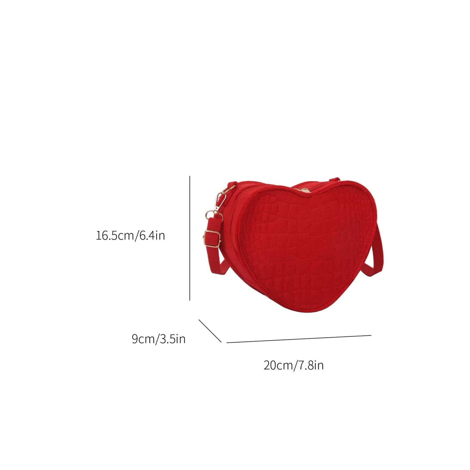 GIA - Umhängetasche mit Herzdesign