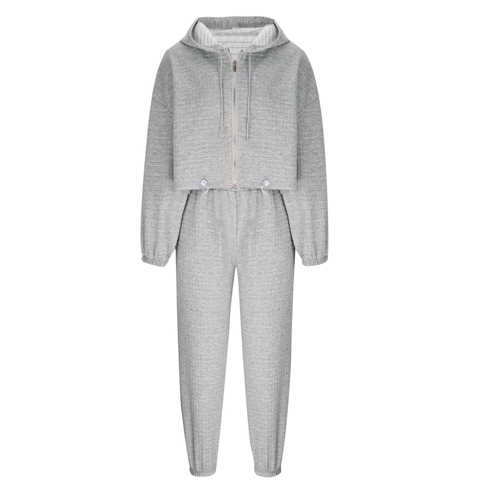 GIGI - Kapuzenmantel und lange Hose Set