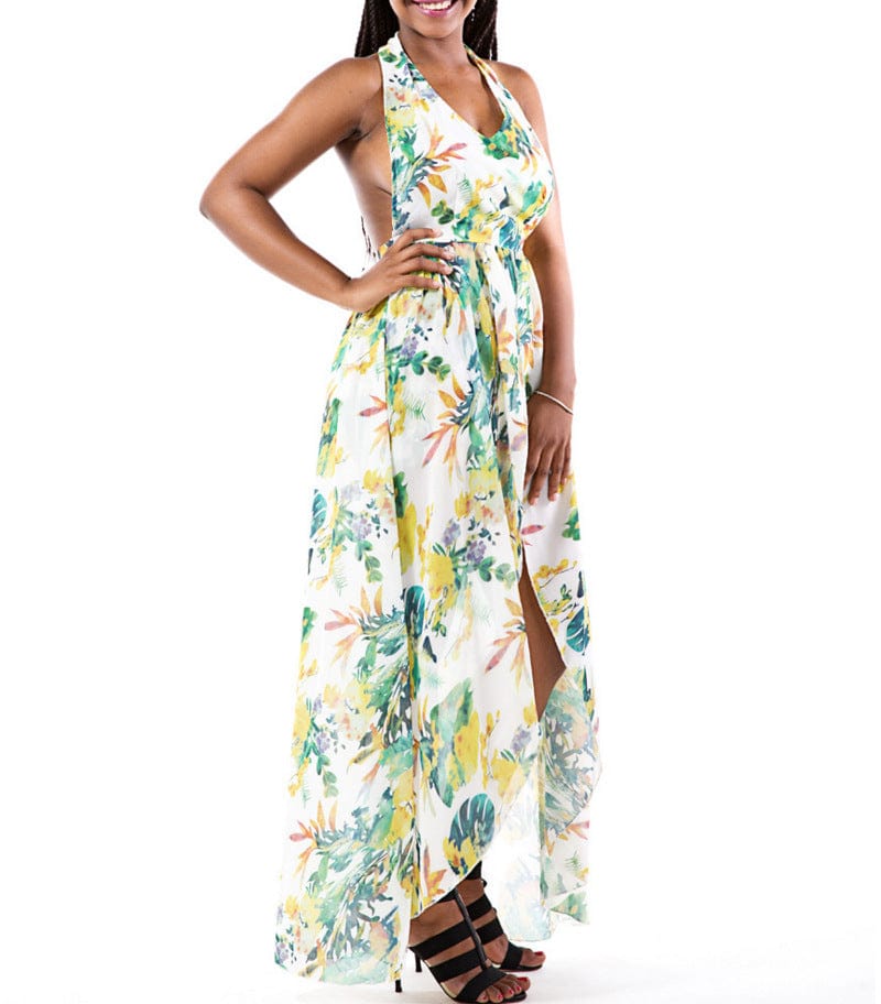 HANNIE - Tunic Sleeveless Bohemian Playsuit