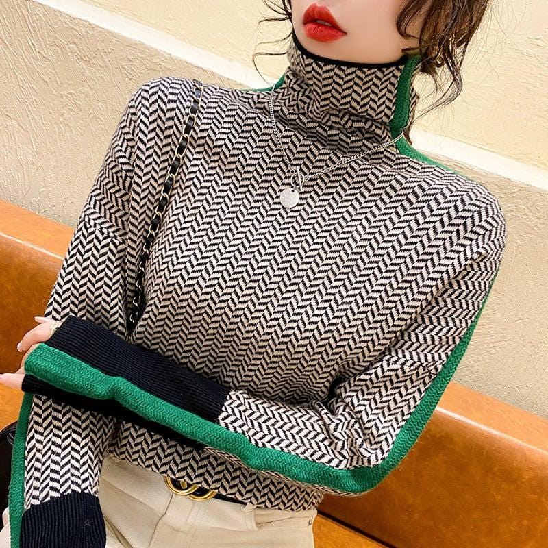 Inès Lavigne® - Pullover mit geometrischem Druck