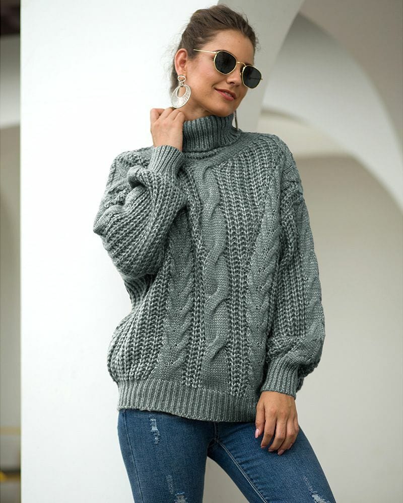 Inès Lavigne® - Rollkragenpullover gestrickt