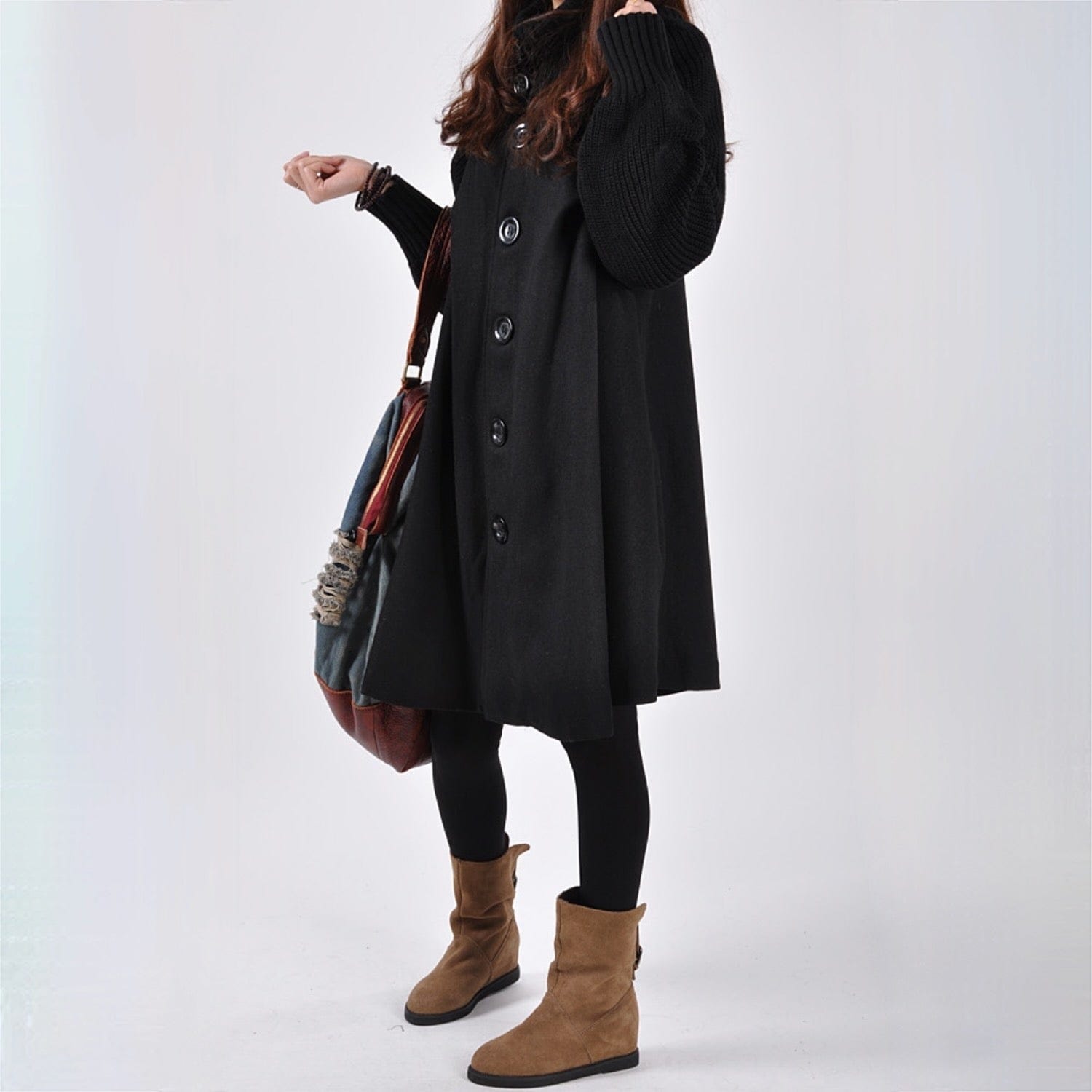 Iris A'leurs® - Schicker Button-Up-Mantel