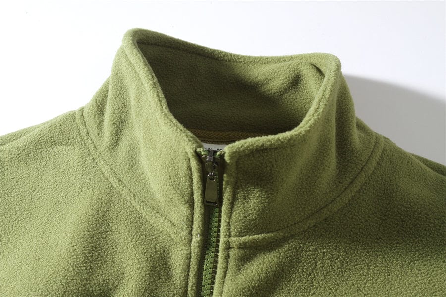 ISAAC - Rollkragenpullover mit Reißverschluss