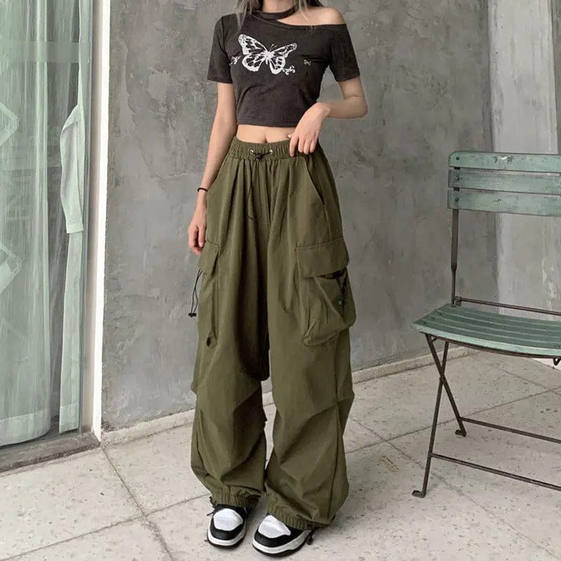 JASTINE - Vintage schicke Cargohose